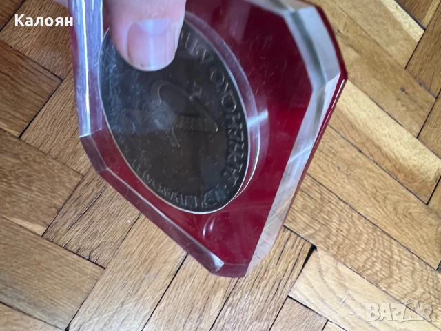 Плакет на международен музикален фестивал Варненско лято, снимка 2 - Колекции - 50985003