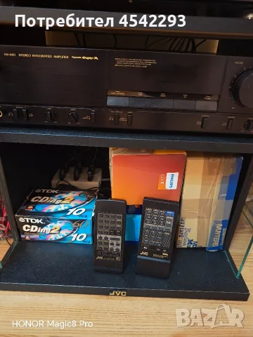 JVC hifi шкаф без тонколони, снимка 3 - Аудиосистеми - 55928166
