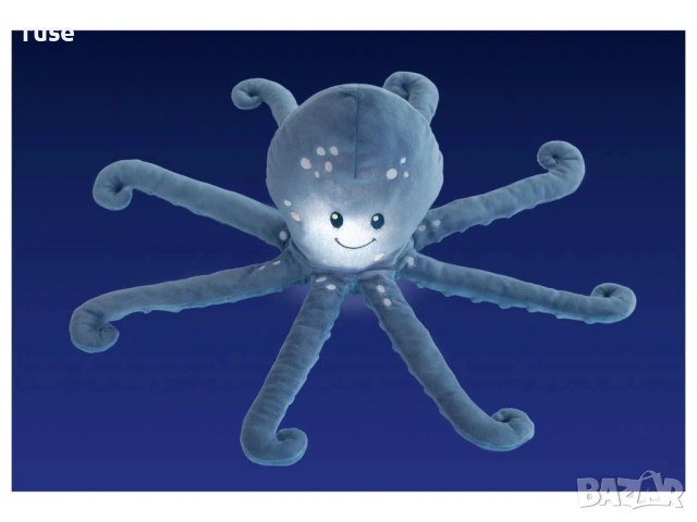 НОВИ! Детска нощна лампа плюшена играчка 2в1 с изваждаща се лампа 0+години, снимка 3 - Детски нощни лампи - 53988355