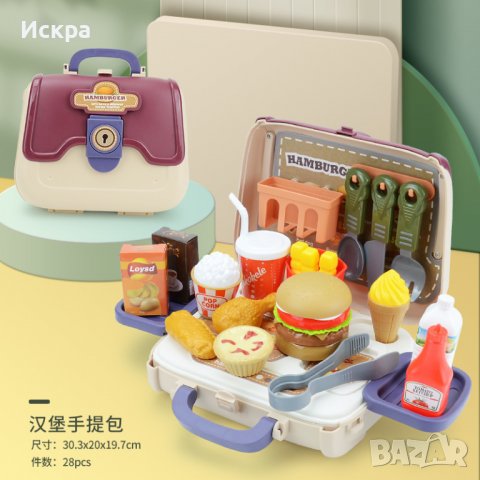 Детска чанта с принадлежности 24 части , снимка 5 - Образователни игри - 38829601