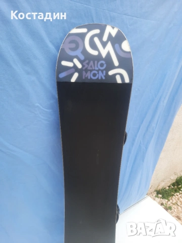 Сноуборд 130см. SALOMON EL CAPITAN с автомати , снимка 9 - Зимни спортове - 53171046