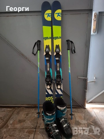 Детски комплект Rossignol-128см.+Rossignol-23