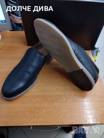 Мъжки обувки естествена кожа м. 202 черни , снимка 7 - Ежедневни обувки - 40852767