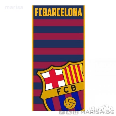 Плажна кърпа FC Barcelona – хавлия за плаж, 70 х 140 см Код: 6027460, снимка 1 - Хавлиени кърпи - 29340438