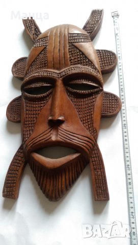 Африканска маска Сенуфо, снимка 1 - Антикварни и старинни предмети - 30749163