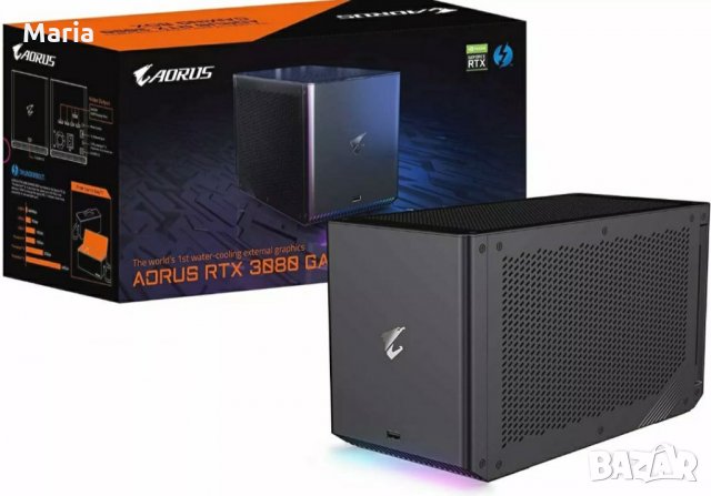 Външна видеокарта Gigabyte AORUS RTX 3080 Ti GAMING BOX, снимка 1 - Видеокарти - 35050204