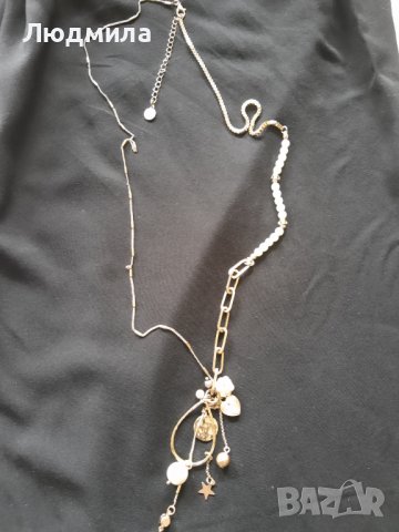 Колие перли и различни висулки,украшения, снимка 4 - Колиета, медальони, синджири - 42509949