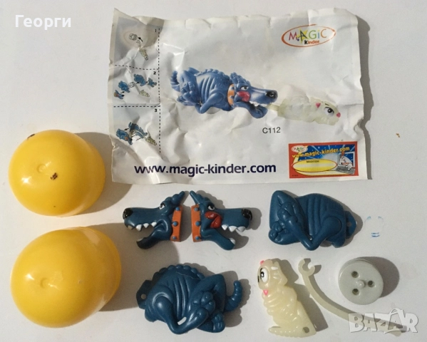 Несглобявани играчки на Киндер от Италия (Kinder Surprise), снимка 4 - Фигурки - 52718693