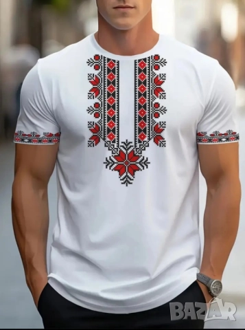 Тениска с народни мотиви