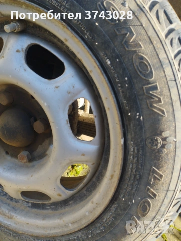 Продавам гуми с джанти 155/70R13, снимка 4 - Гуми и джанти - 54305907