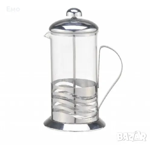 Френска преса за чай и кафе, 350мл/600мл/800мл. Стъкло, снимка 6 - Други - 47875681