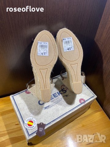 Creeks испански дамски обувки на платформа, снимка 6 - Дамски обувки на ток - 39658057