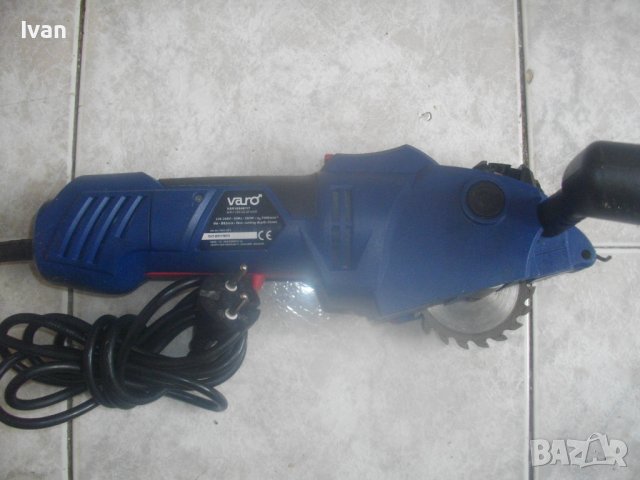 Лазерен Белгийски 500 Вата Роторайзер-Мини Ръчен Циркуляр-Диск ф85мм-Реже 35мм-VARO-Отличен-BELGIUM, снимка 13 - Други инструменти - 42354037