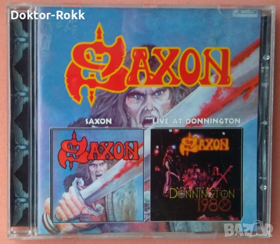 Saxon – Saxon + Live At Donnington - 2 in 1 CD, снимка 1