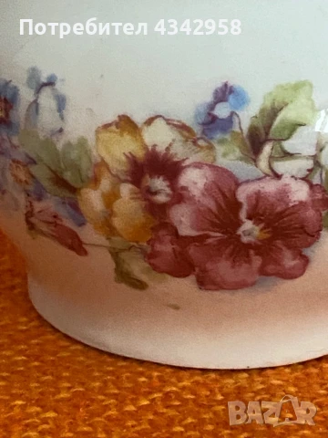 Vintage. Порцеланова кана за мляко. Германия , снимка 2 - Антикварни и старинни предмети - 50724042