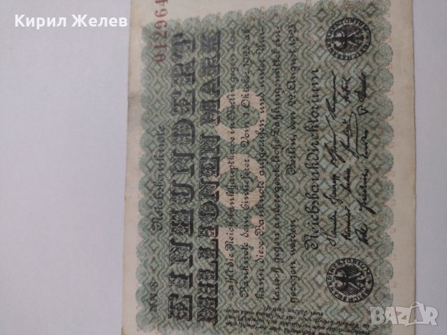Райх банкнота - Германия - 100 Милиона марки / 1923 година- 17971, снимка 6 - Нумизматика и бонистика - 31020767