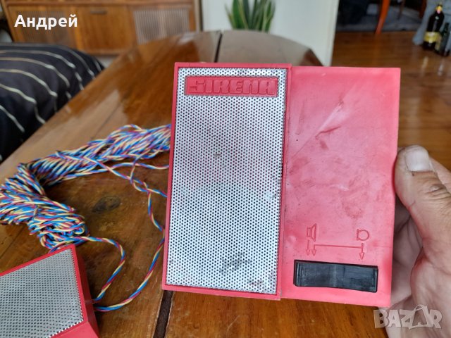 Стара аларма Sirena, снимка 2 - Антикварни и старинни предмети - 37086954