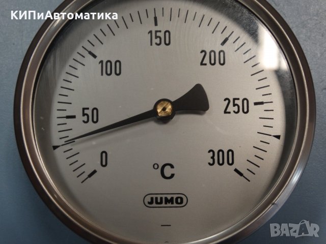 биметален термометър JUMO ф100mm, 0-300°C, снимка 4 - Резервни части за машини - 34452509