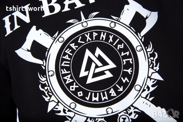 Нов детски суичър с трансферен печат на сериала Викинги, Go To Valhalla, снимка 5 - Детски анцузи и суичери - 34549530