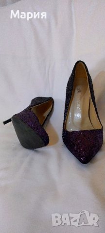 Дамски обувки на ток 10см, снимка 4 - Дамски елегантни обувки - 38485873