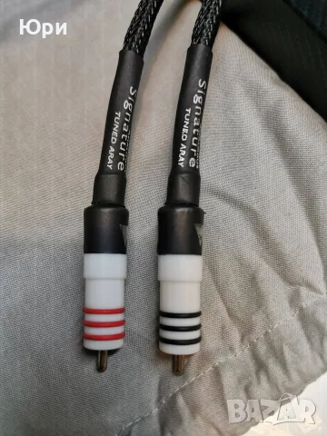 CHORD Signature X 2RCA to 2RCA , 1m, снимка 3 - Тонколони - 56544137