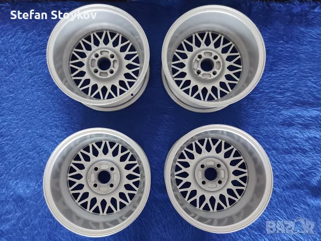 BBS RA215 7x15 ET13 ББС РА215 7х15 ЕТ13 BMW e30 4x100 Vw Golf 2 GTI 4х100, снимка 5 - Гуми и джанти - 56076544