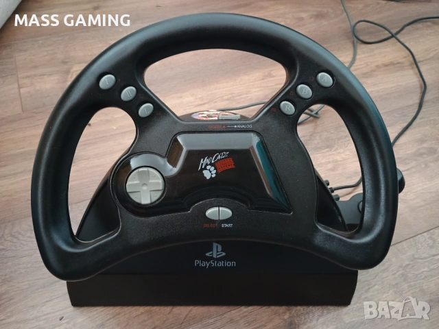 MAD CATZ Оригинален PS1 Волан , снимка 9 - Игри за PlayStation - 54313239