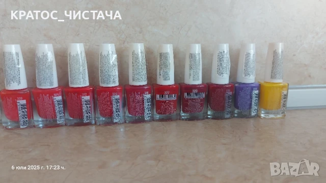 Козметика - бързо съхнещ лак за нокти, снимка 6 - Продукти за маникюр - 50929531