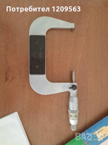 микрометър tesa 75-100мм с точност 0.001мм, снимка 2 - Други инструменти - 31586481