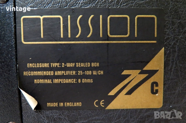 Mission 77 C, снимка 12 - Тонколони - 51568297