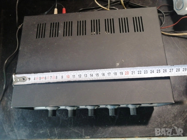 Усилвател Realistic MPA-20 20W, снимка 3 - Ресийвъри, усилватели, смесителни пултове - 51886800