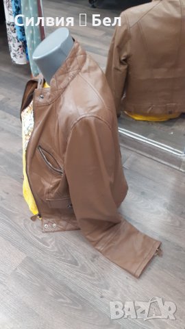 Дамско яке Естествена кожа, снимка 4 - Якета - 30299180