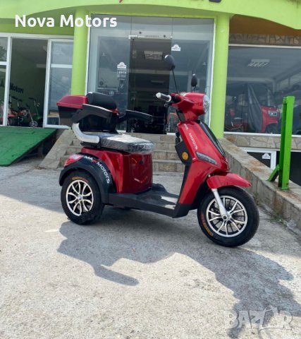 Електрическа Триколка FM1 1500W RED Nova Motors, снимка 1 - Мотоциклети и мототехника - 39376940