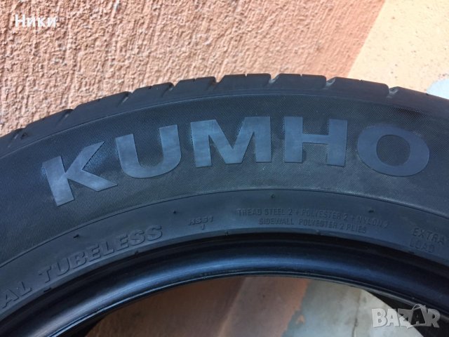 2бр.235/55 ZR17,KUMHO,DOT 4618, снимка 7 - Гуми и джанти - 44366549