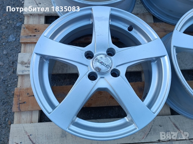 Лети джанти 16ки 4х100 Dezent, снимка 5 - Гуми и джанти - 52227630