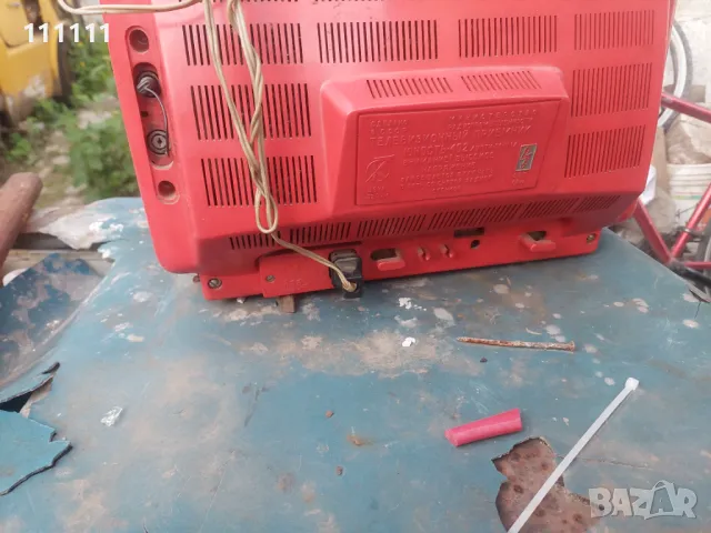 Стар телевизор за колекционери работещ , снимка 6 - Други ценни предмети - 38520774