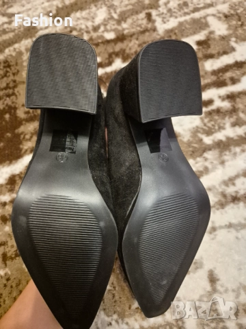 Дамски велурени боти, снимка 7 - Дамски обувки на ток - 52466735