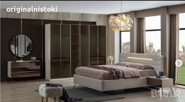 Турски мебели спални с 50% капаро доставка до дома Ви, снимка 5 - Спални и легла - 36396114