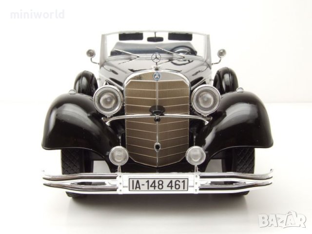 Mercedes 770 Cabrio W150 1938 - мащаб 1:18 на MCG моделът е нов в кутия, снимка 6 - Колекции - 40070451