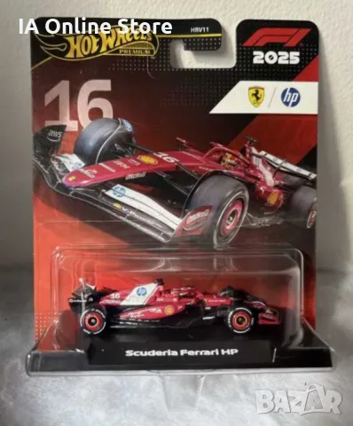 Hot Wheels Premium Formula 1® Team Ferrari SF-25 #16 Charles Leclerc JKD93