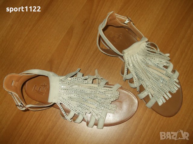 N37,5 Естествена кожа/нови немски сандали, снимка 8 - Сандали - 36707114