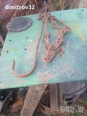 Синджир за огнище, снимка 2 - Антикварни и старинни предмети - 39089943