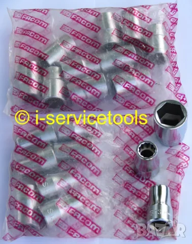 Оригинал FACOM Вложка Камък Ключ 8 10 12 13 17 22 мм ФАКОМ Инструменти Вложки Гедоре кв.1/2" БАРТЕР, снимка 2 - Други инструменти - 48255266