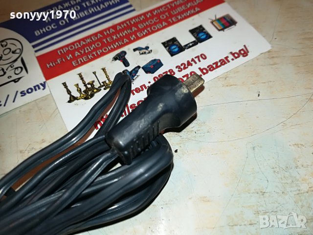 Telefunken кабели за тонколони-2х2.3м-внос швеицария, снимка 13 - Тонколони - 30095771