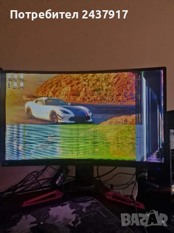 Acer Predator Z271 със счупена матрица , снимка 1