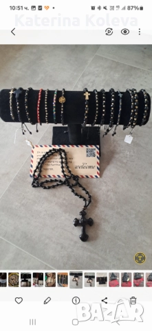 Злато на конец, снимка 16 - Гривни - 52809435