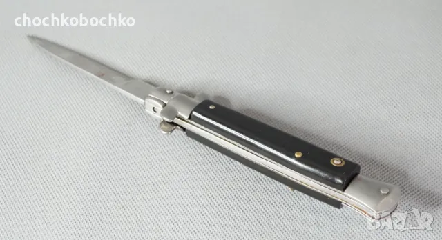 Стар АВТОМАТИЧЕН СГЪВАЕМ НОЖ, снимка 3 - Антикварни и старинни предмети - 47832749