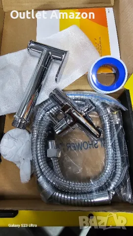 Ръчен комплект пръскачка за биде Ibergrif

, снимка 6 - Смесители - 49567156