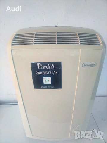 DELONGHI Plugino 9400btu мобилен климатик за ефективно охлаждане, обезвлажнител, аериране
