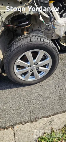 1 брой алуминиева джанта ярис